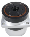 Top Tier Ngtdumzlwo PGA14-80 Harmonic Reducer Gearbox For Robot Manipulators with silver housing and black flange, compact design.