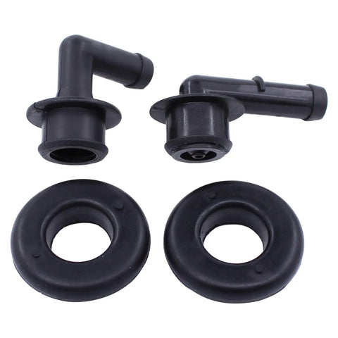 Crankcase Vent Tube Breather Hose And PCV CCV Valve Elbows Grommet Kit For Jeep Grand Cherokee, Wrangler 1997-2004 And Cherokee 1997-2001