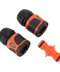 Super Easy Garden Hose Quick Connectors Upgrade Your Watering Game With Durable Abs Plastic Pipe Adapter Fitting Kit For 12 Inch Irrigation And Repair No Fuss Installation For Sprayers And Sprinklers. ABS quick connector kit, 1/2 inch, for garden hose repair