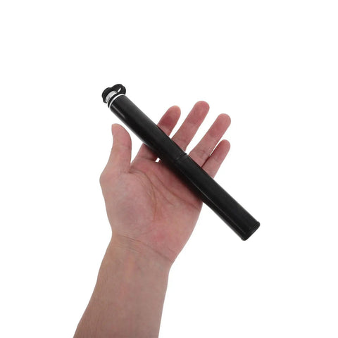 Manual Hand Wax Injector Pump With Leak Free Air Supply held in hand showcasing size and design for precision in jewelry casting.