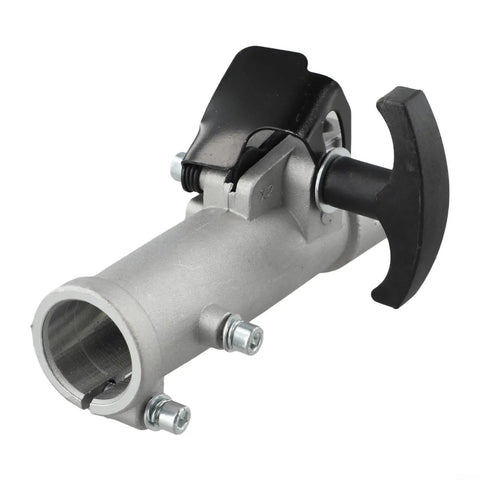 Heavy Duty Extension Pole Connector For Hedge Trimmers And Brush Cutters 26Mm 28Mm Shaft Adapter with quick release collar.