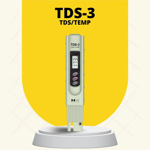 Handheld TDS Meter With Carrying Case For Quick Water Quality Checks On The Go, 0 To 9990 PPM Range, 1 PPM Resolution, Accurate Within Two Percent, Auto Off After Ten Minutes, Ideal For Pros In The Field