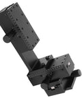 Linear Translation Stage With XYZ Axis Manual Trim Adjustable 40x90mm Platform HF3 A90 For Optical Gear And Measuring Tools Aluminum Alloy With Dovetail Grooves For Smooth Precise Positioning And Stable Movement Top Notch Precision side view