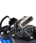 Top view of 12V On Board Twin Heavy Duty High Performance Compressor Replacement For CKMTA12 Compatible High Output Air Compressor with connectors.