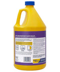 Heavy Duty Stain Resistant Floor Sealer One Gallon Clear Gloss Coating For Concrete Tile Vinyl And Rubber bottle side view.