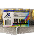 Six Way Air Manifold With One Quarter Inch NPT Quick Connect in packaging with brass fittings and aluminum body