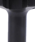 Close-up of Top Tier 2 Inch Slab Flattening Router Bit Featuring Six Durable Carbide Inserts With A 1/2 Inch Shank.