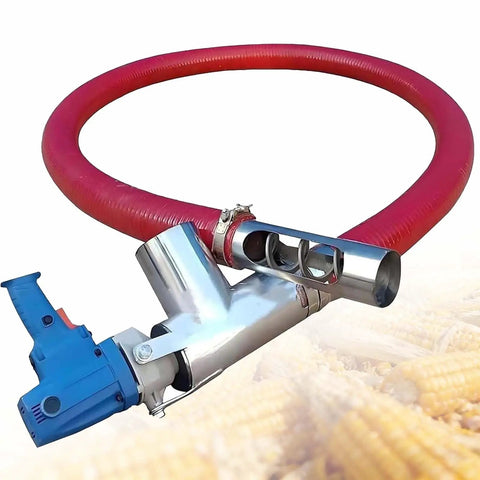 Portable Screw Conveyor Auger With 2200W Motor Delivers Fast Grain Transfer 100 Kilograms Per Minute To 200 Kilograms Per Minute