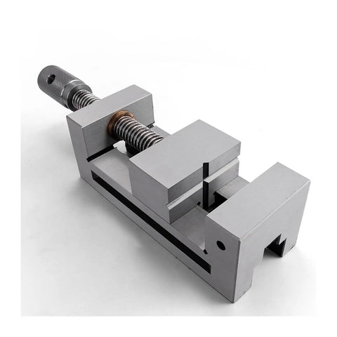 High Precision Stainless Steel Right Angle Vise For CNC Surface Grinding Machines with 2.5 inch jaw opening and heavy duty design.