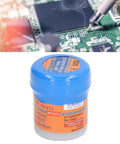 No Clean Solder Paste Sn63 Leaded Flux For SMT Patch And Electronic Repair Dope 50g Jar with PCB soldering example