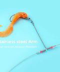 Catfish Fishing Leader High Low Rig With Double Drop Wire Leader And Snap Swivel Stainless Steel Beefed Up Heavy Duty Tackle