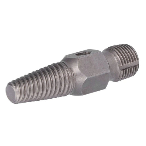 Grab This Badass High Carbon Steel Broken Water Pipe Extractor Tool For Tough Plumbing Repairs With A Killer Handle And 12in Compatibility To Easily Fix Screwed Up Taps Without Hassle. High carbon steel double-ended pipe extractor, threaded ends close-up