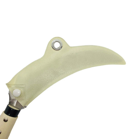 Serrated Sickle Garden Tool 6.7 Inch With Stainless Steel Blade For Weeding Harvesting Repotting And Bonsai Pruning Heavy Duty Sheath