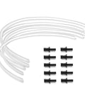 Legit Replacement Silicone Milk Hose Kit Compatible With Jura HP3 Systems featuring five milk lines and ten connectors.