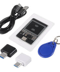 PN532 V2.0 NFC RFID Wireless Module Kit with plug and play I2C IIC SPI Type C reader writer modes, IC S50 card, PCB antenna