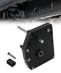 Heavy Duty Aluminum Fifth Wheel Landing Gear Box Replacement 276602 with components attached