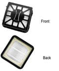 Front and back view of filter from Robot Vacuum Accessories Kit With 1 Main Brush 3 Filters 6 Side Brushes 1 Pre Filter For Your Shark IQ.