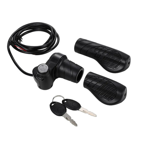 Full Twist Ebike Throttle With 2 Keys Easy Fit For Q20 Q20 Pro Lite Electric Bike Throttle Grips For Smooth Control And All Day Comfort For Everyday Commute And Weekend Adventures