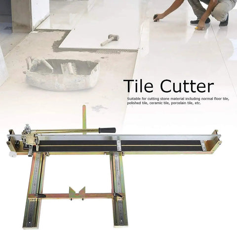 Pro Grade 1200mm Manual Tile Cutter With Infrared Laser for ceramic and porcelain tiles, ergonomic grip, smooth glide handle