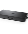 Next Level Thunderbolt 5 Smart Dock Multiport Hub in black with HDMI and USB ports for dual 8K monitor support.