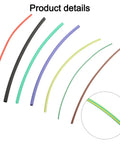 Heavy Duty Heat Shrink Tubing Kit With 55 Pieces Polyolefin Wire Sleeving For Electrical Projects Featuring 2 To 1 Shrink Ratio Waterproof Seal Keeps Connections Secure High Temp Rated Working Like A Boss Protect Wiring From Damage Everywhere, assorted colors