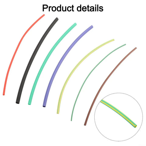 Heavy Duty Heat Shrink Tubing Kit With 55 Pieces Polyolefin Wire Sleeving For Electrical Projects Featuring 2 To 1 Shrink Ratio Waterproof Seal Keeps Connections Secure High Temp Rated Working Like A Boss Protect Wiring From Damage Everywhere, assorted colors