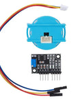 Pro Grade Wastewater Turbidity Sensor For On Site Water Quality Monitoring Easy To Use Turbidity Module With Real Time Detection Industrial Grade Accuracy Early Warning For Environmental Control And Process Safety, blue turbidity sensor module with cable and circuit board