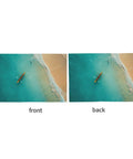 Rowing Team Car Flag 12x18 Inch Double Sided Outdoor Window Clip Flag Ocean Sea Landscape For Your Ride Cars Trucks SUVs Decor