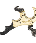 Hinge Archery Release With Micro Adjustable Draw Control And Click Options And Modular Fit For 3 Or 4 Fingers On OnneX Universal Handle Platform