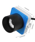 Close-up of Beginner Friendly USB Telescope Camera Eyepiece 1.25 Inch 80 Megapixel Digital Astronomy Camera showing dimensions.