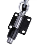 Rock Solid Carbon Steel Heat Press Handle Replacement Fixture With Quick Clamping Lever Strong 386kg Grip close-up view