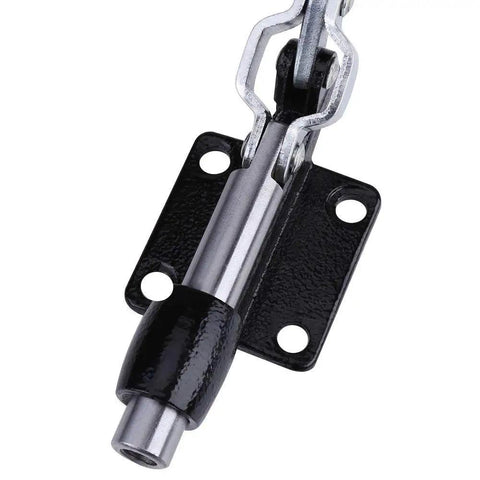 Rock Solid Carbon Steel Heat Press Handle Replacement Fixture With Quick Clamping Lever Strong 386kg Grip close-up view