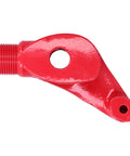 Heavy Duty Cast Iron Manual Pipe Bender For 90 To 180 Degree Angles Conduit Former Tool with red arm component for precision bending