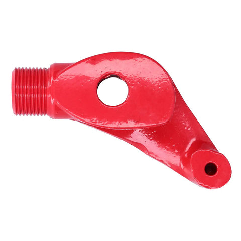 Heavy Duty Cast Iron Pipe Bender And Conduit Former For Electric Wires and Aluminum Alloy, red metal connector.