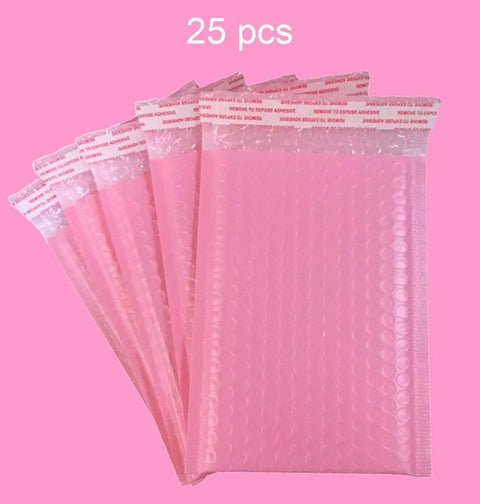 Pink Bubble Mailers 4x6 Inches 25 Pack Padded Self Seal Envelopes For Quick Ship Waterproof Shockproof And Dustproof Protection