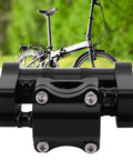 Adjustable Double Stem For Bikes CNC Aluminum Alloy Shockproof and Lightweight Multi Angle 53 to 71mm Range with Bicycle Background