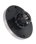 Heavy Duty 7 Hole Collet Chuck For CNC Milling And Engraving With Precision Carbon Steel Build Fits 125 mm Workpieces For Serious Shop Grinds, side view showing clamping mechanism.