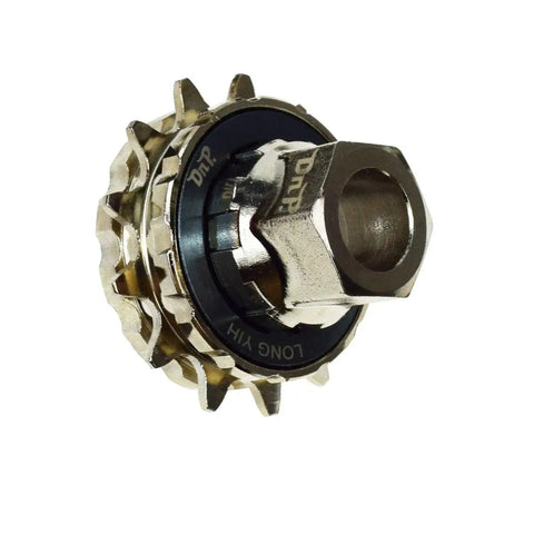 Beefy Bike Freewheel Removal Tool For 13T 14T 15T And 16T 17T 18T, showing gear teeth and engagement points, silver color metal tool