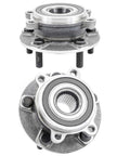 Front Wheel Hub and Bearing Assembly Replacement for Mazda 6 2014 to 2018 and Mazda CX 5 2013 to 2018, 5 lug, top view