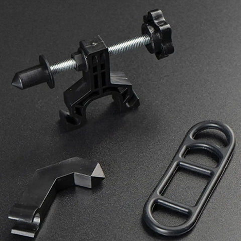 Spoke Tool With Spanner And Strap Compact Wheel Truing Stand For Road And Mountain Bikes Rim Alignment And Quick Repair