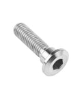 Heavy Duty Titanium M8x30mm Disc Brake Rotor Bolts Hex Socket for Motorcycle, side view, showing bolt head and socket.