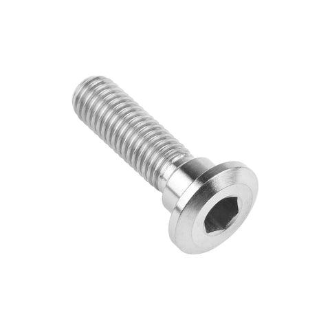 Heavy Duty Titanium M8x30mm Disc Brake Rotor Bolts Hex Socket for Motorcycle, side view, showing bolt head and socket.