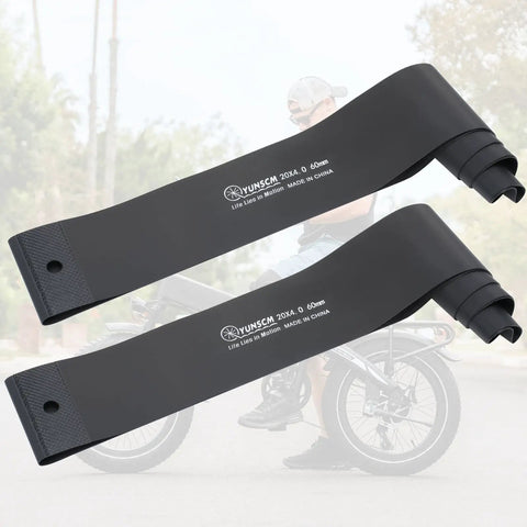 2 Pack 20x4 Inch PVC Rim Strips For Fat Tire Bikes Rim Tape Liners Durable Inner Tube Protection For E Bikes