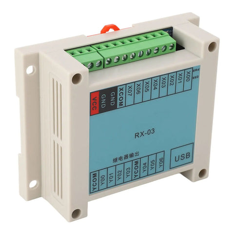 Programmable Logic Controller 8 Input 7 Output Industrial Control Board 12 To 24V Easy PC Test Mode Plug And Play Programming
