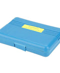 Closed blue case for 10 Piece Screw Extractor Set For Stripped Or Broken Screws And Taps, High Speed Steel Removers For Rusted Fasteners