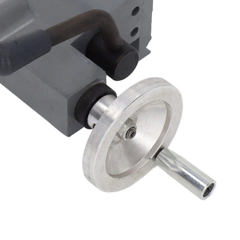 Premium Mini Lathe Tailstock Rear Center Mount Replacement For 0618 CJ18A 7x12 7x14 with die cast aluminum finish close-up.