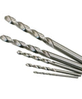 Pro Grade 11 Piece Damaged Screw Extractor Set drill bits in chrome vanadium steel, varying sizes shown