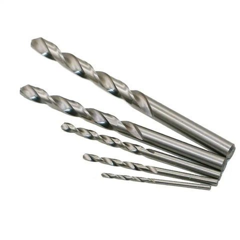 Pro Grade 11 Piece Damaged Screw Extractor Set drill bits in chrome vanadium steel, varying sizes shown