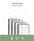 4 Pack Replacement Filter Kit For S1 W1 B1 Air Purifier 3 In 1 With Pre Filter H13 True HEPA And Activated Carbon in value pack
