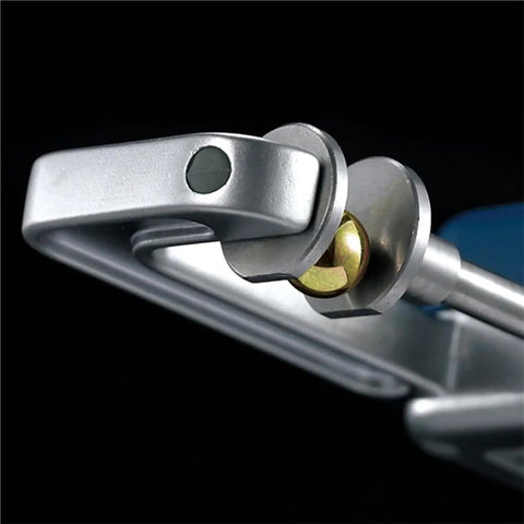 Close-up of Jewelry-Making Digital Caliper, 25mm Range, 0.01mm Precision Thickness Gauge with flat measuring face.